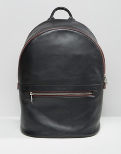 Черный кожаный рюкзак PS by Paul Smith - Черный