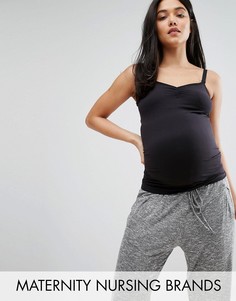 Майка для кормящих мам Mamalicious - Черный Mama.Licious