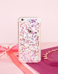 Чехол для iPhone 6/6S из гибкого пластика с сердцами Skinnydip - Мульти