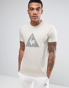 Бежевая футболка с логотипом Le Coq Sportif - Бежевый