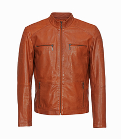 Кожаная куртка Urban Fashion For Men