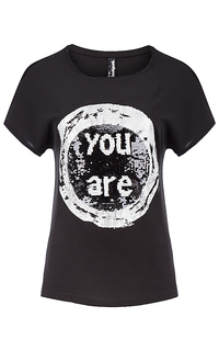 футболка с декором Desigual