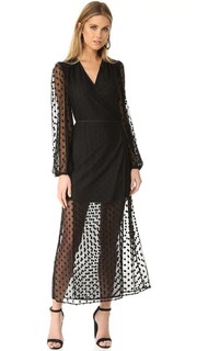 Макси-платье с запахом Wicked Game Yumi Kim