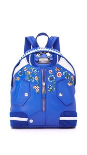 Рюкзак с отделкой в стиле бомбера Moschino