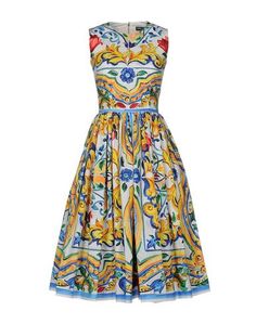 Платье до колена Dolce & Gabbana