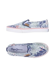 Низкие кеды и кроссовки Pepe Jeans