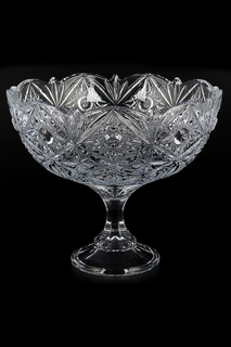Конфетница на ножке 22 см Crystalite Bohemia