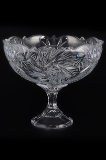 Конфетница на ножке 22 см Crystalite Bohemia