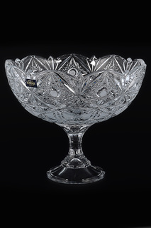 Конфетница на ножке 22 см Crystalite Bohemia