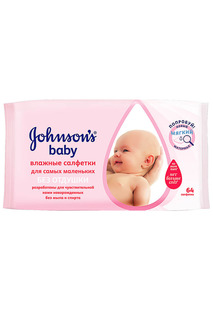 Салфетки влажные Без отдушки JOHNSONS BABY