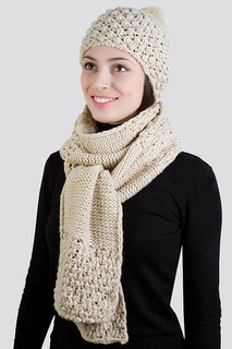 Комплект: шарф и шапка Sabellino