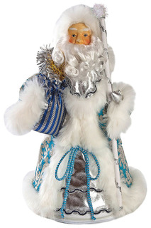 Кукла Дед Мороз 38 см, голуб. НОВОГОДНЯЯ СКАЗКА