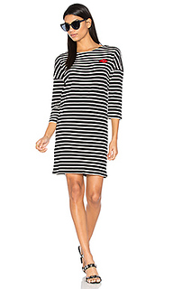 3/4 sleeve sweat dress - Maison Scotch