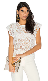 Ruffled sleeve top - Endless Rose