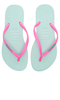 Slim logo pop-up sandal - Havaianas