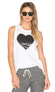 Cross back heart tank - SUNDRY