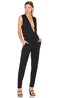 Modal jersey drape front jumpsuit - Bobi