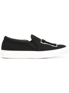 LA patch slip-on sneakers Joshua Sanders