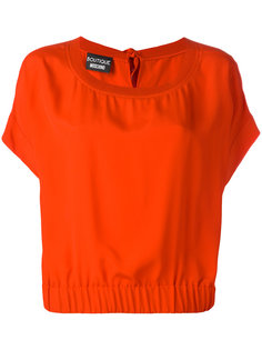 блузка с эластичным подолом Boutique Moschino