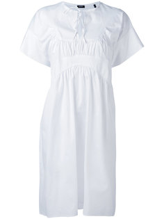 расклешенное платье Jil Sander Navy
