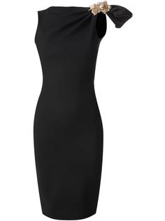 платье с брошью Dsquared2