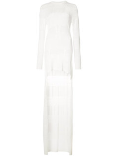 high low knit top  Antonio Berardi