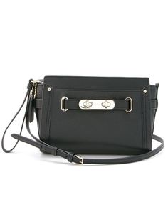 Swagger pebbled wristlet Coach