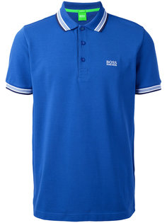 футболка-поло с вышитым логотипом Boss Hugo Boss