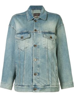 star denim jacket  Roberto Cavalli