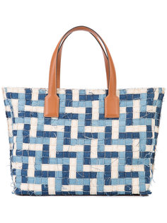 geometric pattern tote Loewe
