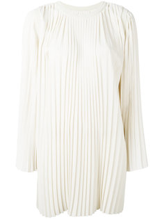 плиссированное платье Mm6 Maison Margiela