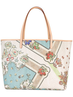 сумка-тоут с цветочным принтом Etro