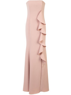 long ruffle detail dress  Jay Godfrey