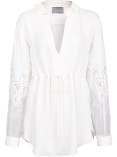 блузка с прозрачными рукавами Maiyet