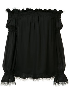off-the-shoulder blouse  Oscar de la Renta