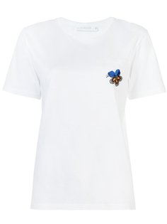 embroidered flower T-shirt Victoria Beckham