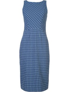 fitted checked dress Altuzarra