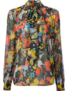 блузка Vedda с абстрактным принтом Mary Katrantzou