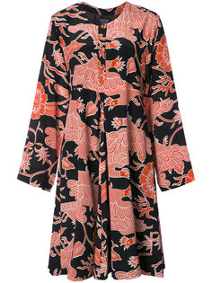 bird pattern flared dress Creatures Of The Wind
