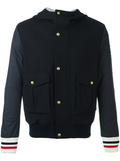 hooded bomber jacket   Moncler Gamme Bleu