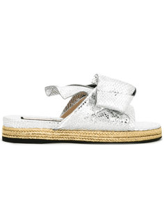 folded trim flip flops Nº21