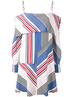 платье с открытыми плечами MSGM