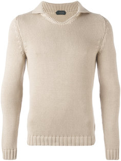high neck slim-fit jumper Zanone