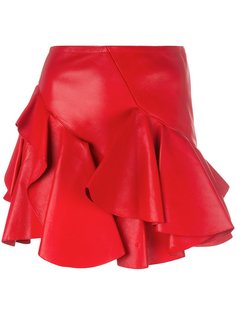 ruffled mini skirt Alexander McQueen