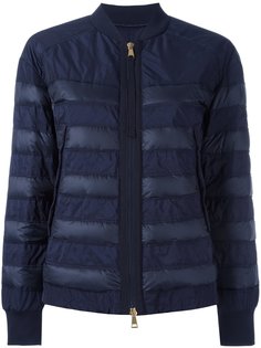 пуховик Brulee в полоску  Moncler