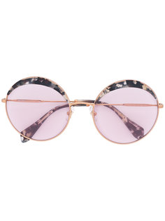 солнцезащитные очки в круглой оправе Miu Miu Eyewear