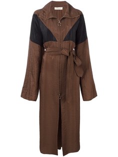 long zipped trenchcoat Nina Ricci