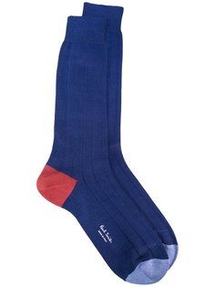 носки в рубчик Paul Smith Red Ear