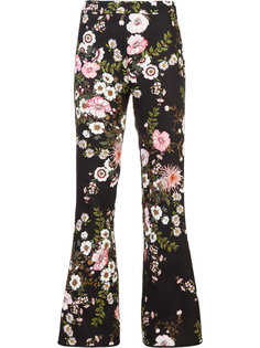 floral print flared trousers Giambattista Valli