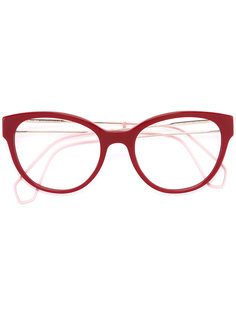 оптические очки в круглой оправе  Miu Miu Eyewear